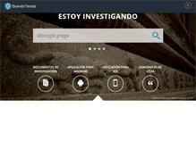 Tablet Screenshot of buenastareas.com